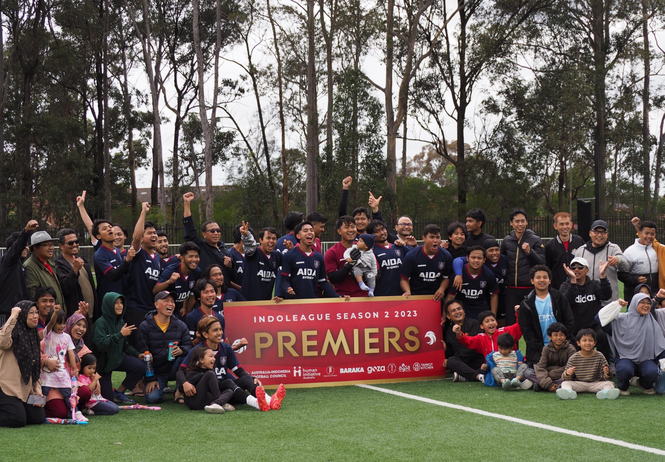 AIDA Sydney FC Clinches PREMIERSHIP Title in INDOLEAGUE Season 2, 2023 After Thrilling Draw with Surau FC