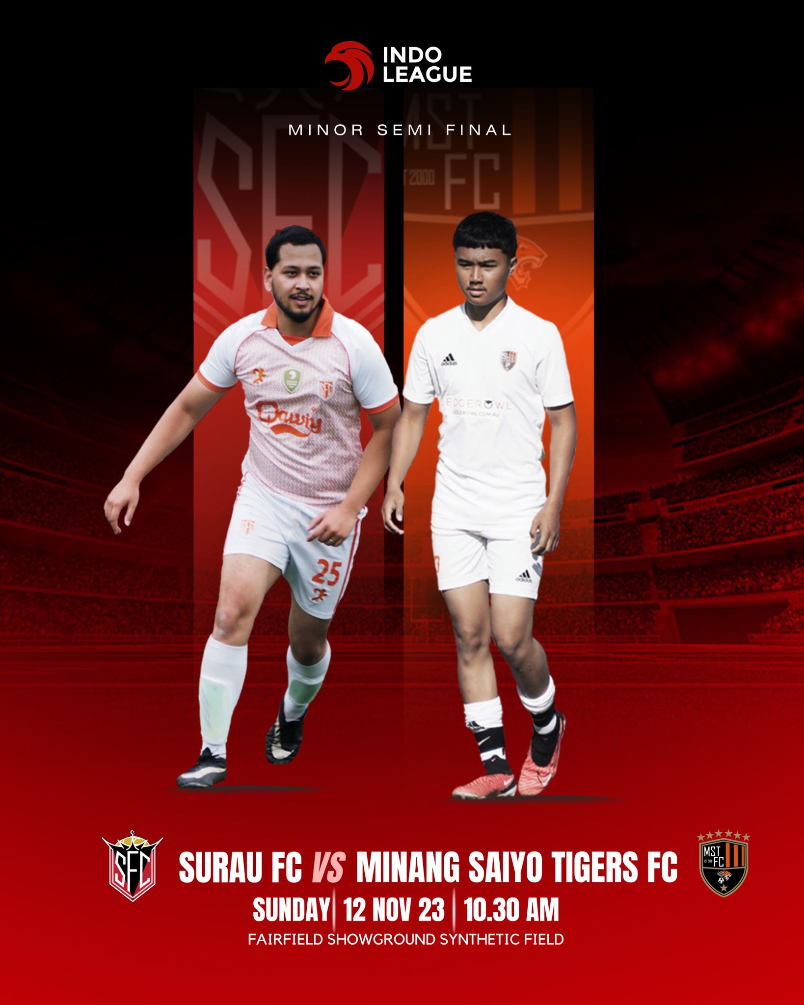 Surau FC vs Minang Saiyo Tigers FC: Minang Derby in the Minor Semi Final